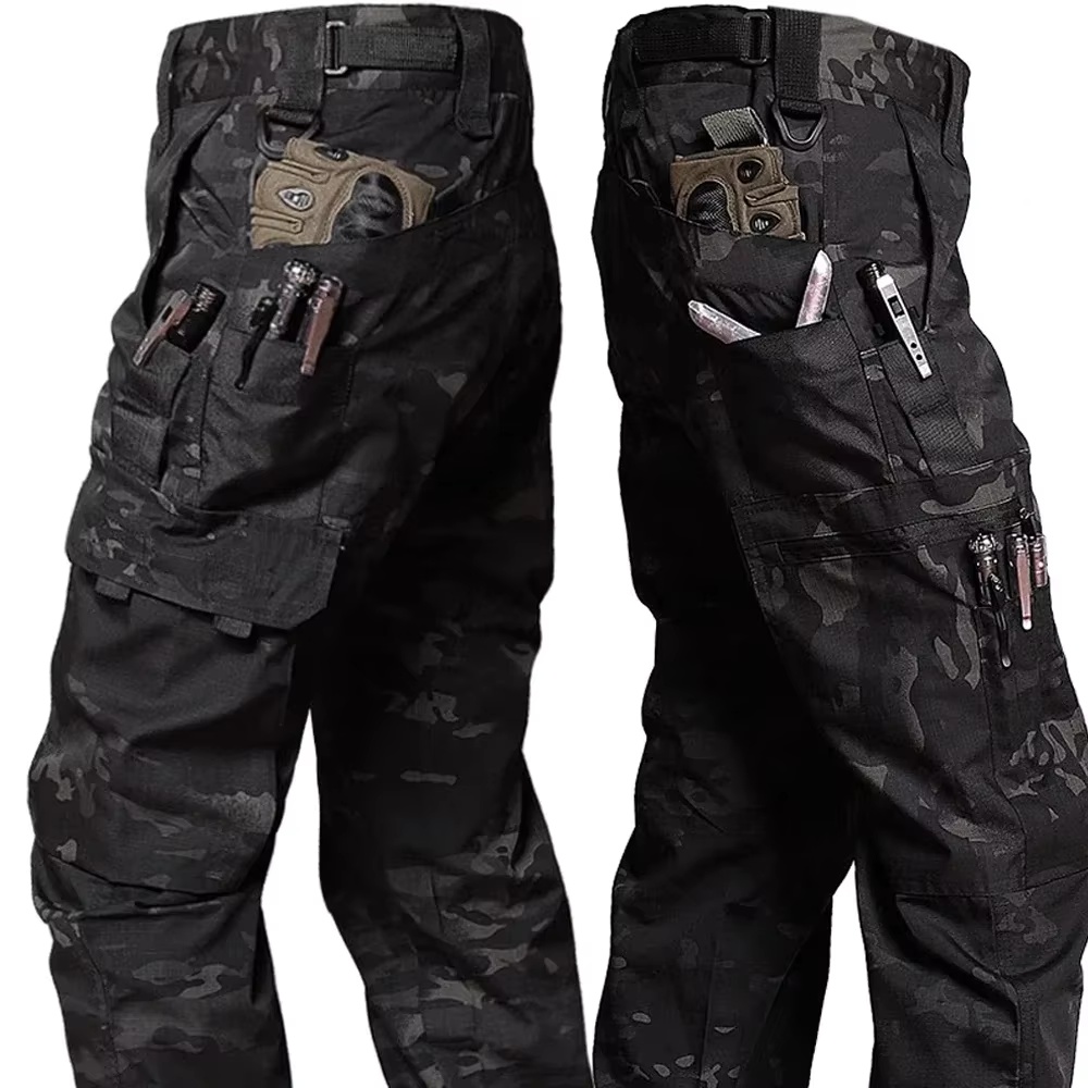 Fishing Pants Waterproof - Celana Taktis Pria Celana Kargo Kasual