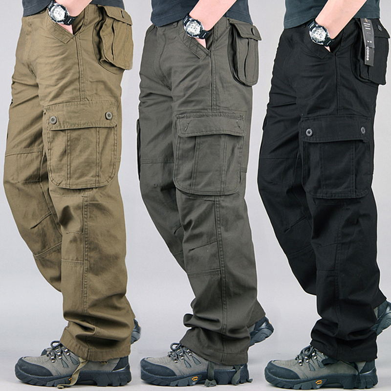 Fishing Pants Waterproof - Celana kargo taktis pria, celana kargo
