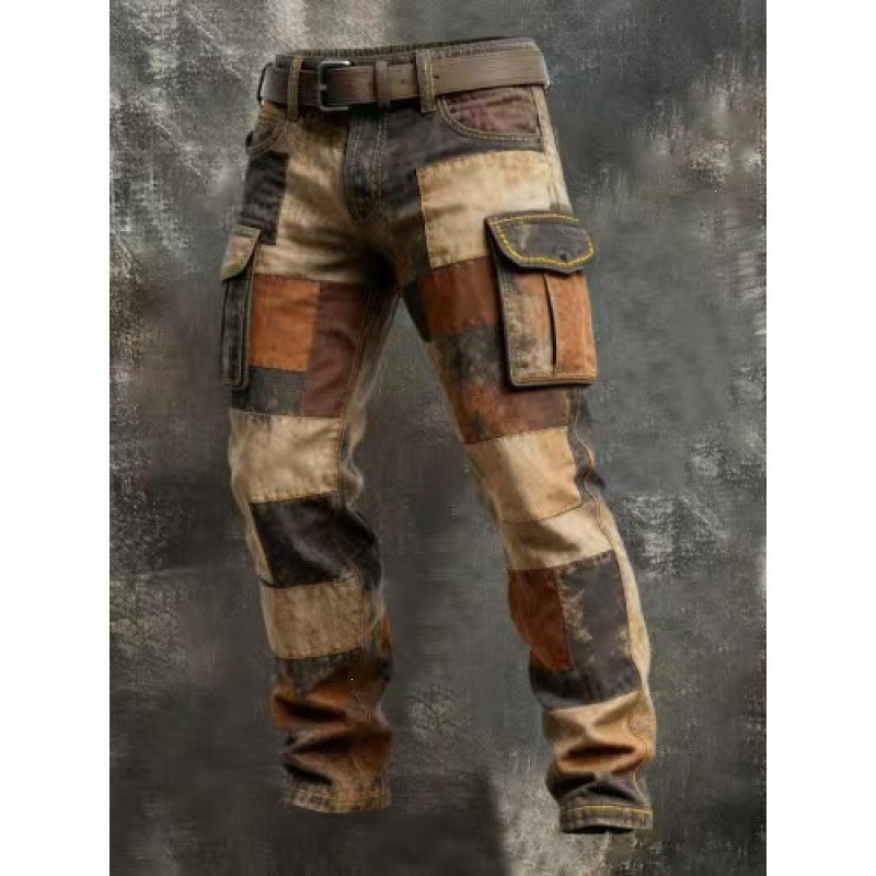 Fishing Pants Waterproof - Celana Kerja Kasual Katun Murni Pinggang
