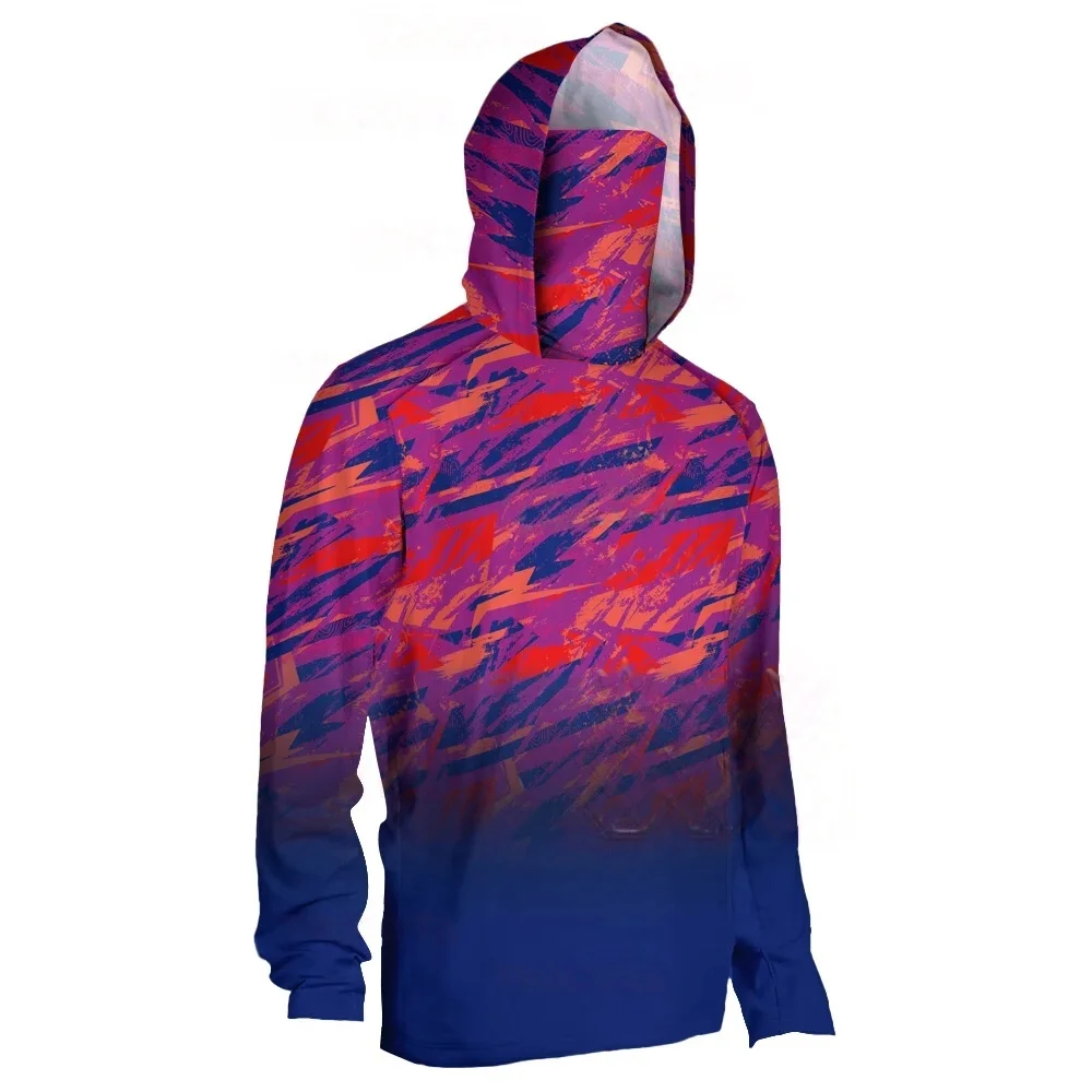 Kaos Pancing Hoodie Pakaian Pa - Fishing Shirt Uv Protection ulasan dan harga