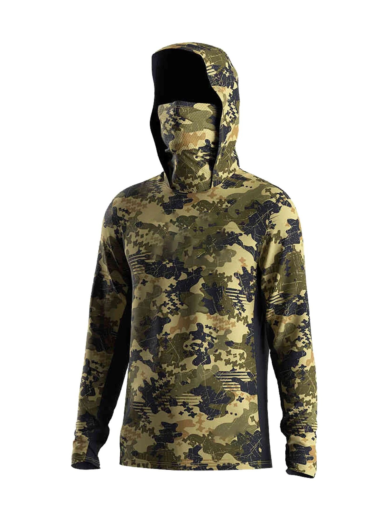 Atasan Lengan Panjang untuk Me - Fishing Shirt Uv Protection ulasan dan harga